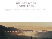 Tablet Screenshot of nexusstudiopt.com